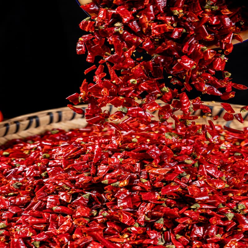 Hot pot soup base special starry sky pepper segment